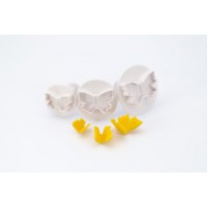 Uitsteker Vlinders (set 3 stuks)