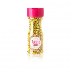  Parels metallic goud 6mm