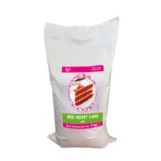 Red velvet cake mix 5kg - glutenvrij