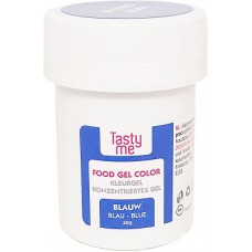Kleurstof gel blauw 30g - glutenvrij