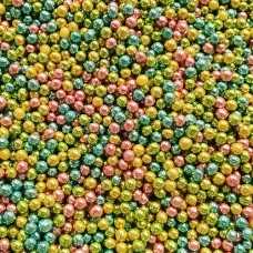 Suikerparels metallic mix 4mm