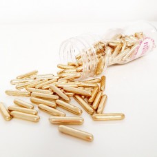 Suiker staafje metallic goud 65g
